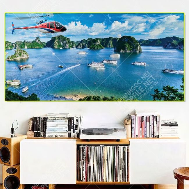 tranh phong thuy ha long